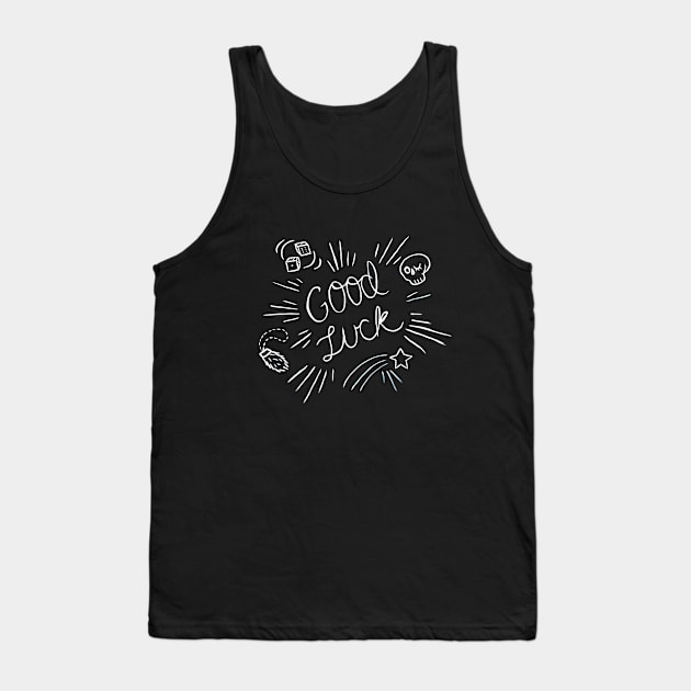 Good Luck Tank Top by lexalion